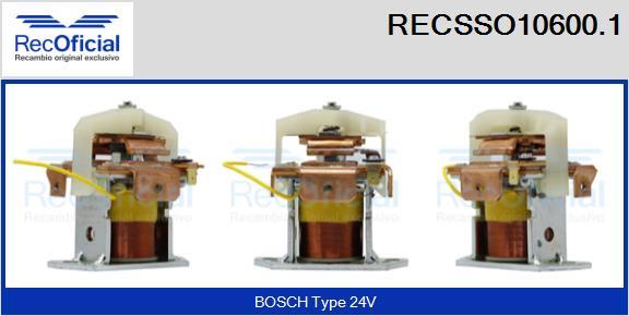 RECOFICIAL RECSSO10600.1 - Ievilcējrelejs, Starteris adetalas.lv