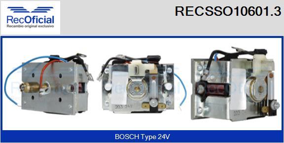 RECOFICIAL RECSSO10601.3 - Ievilcējrelejs, Starteris adetalas.lv