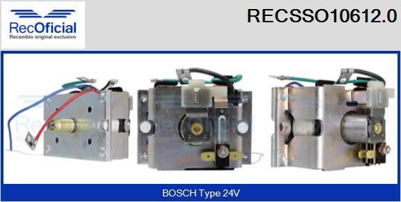 RECOFICIAL RECSSO10612.0 - Ievilcējrelejs, Starteris adetalas.lv