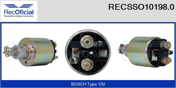 RECOFICIAL RECSSO10198.0 - Ievilcējrelejs, Starteris adetalas.lv