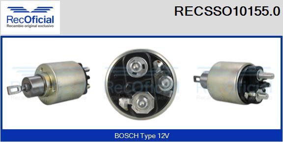 RECOFICIAL RECSSO10155.0 - Ievilcējrelejs, Starteris adetalas.lv