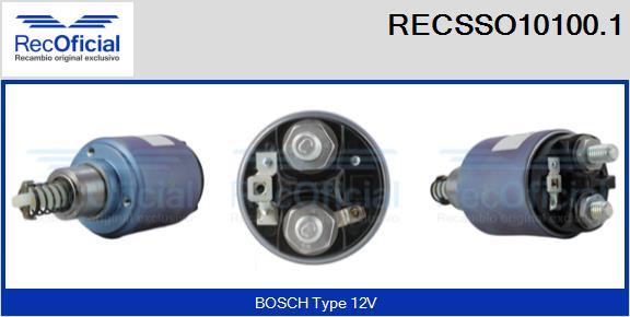 RECOFICIAL RECSSO10100.1 - Ievilcējrelejs, Starteris adetalas.lv