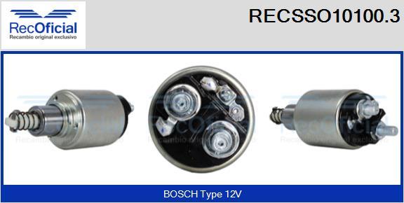 RECOFICIAL RECSSO10100.3 - Ievilcējrelejs, Starteris adetalas.lv