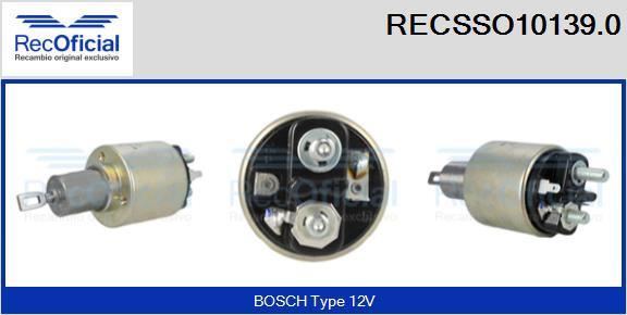 RECOFICIAL RECSSO10139.0 - Ievilcējrelejs, Starteris adetalas.lv