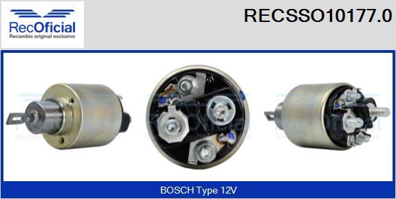 RECOFICIAL RECSSO10177.0 - Ievilcējrelejs, Starteris adetalas.lv