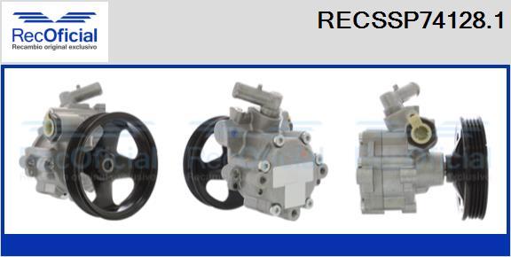 RECOFICIAL RECSSP74128.1 - Hidrosūknis, Stūres iekārta adetalas.lv