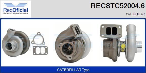 RECOFICIAL RECSTC52004.6 - Kompresors, Turbopūte adetalas.lv