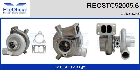 RECOFICIAL RECSTC52005.6 - Kompresors, Turbopūte adetalas.lv