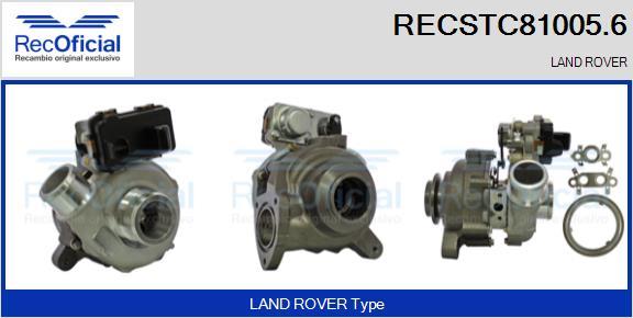 RECOFICIAL RECSTC81005.6 - Kompresors, Turbopūte adetalas.lv