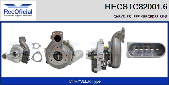 RECOFICIAL RECSTC82001.6 - Kompresors, Turbopūte adetalas.lv