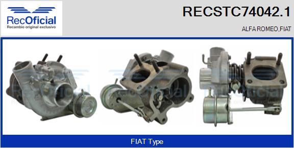 RECOFICIAL RECSTC74042.1 - Kompresors, Turbopūte adetalas.lv