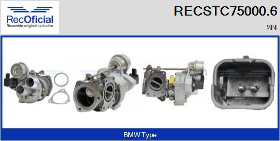 RECOFICIAL RECSTC75000.6 - Kompresors, Turbopūte adetalas.lv