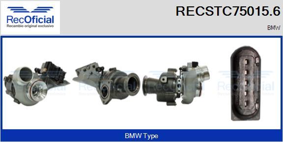 RECOFICIAL RECSTC75015.6 - Kompresors, Turbopūte adetalas.lv