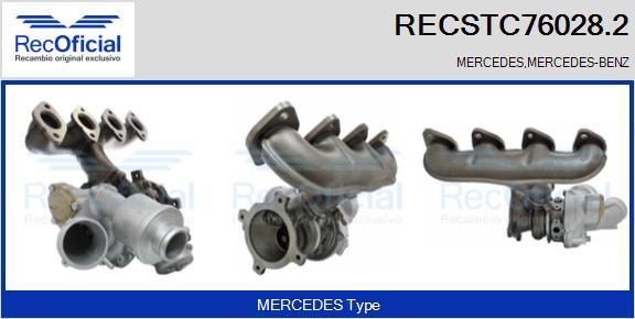 RECOFICIAL RECSTC76028.2 - Kompresors, Turbopūte adetalas.lv