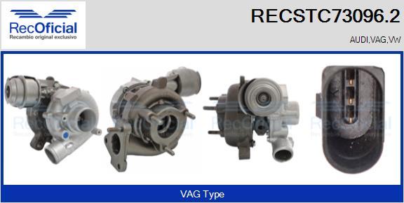 RECOFICIAL RECSTC73096.2 - Kompresors, Turbopūte adetalas.lv