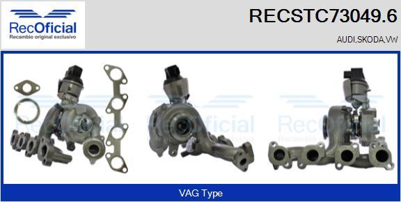 RECOFICIAL RECSTC73049.6 - Kompresors, Turbopūte adetalas.lv