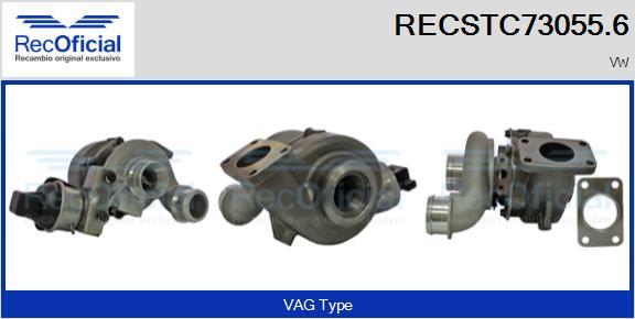 RECOFICIAL RECSTC73055.6 - Kompresors, Turbopūte adetalas.lv