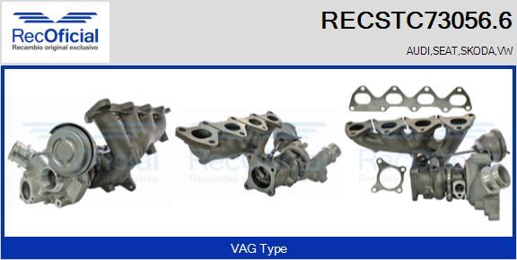 RECOFICIAL RECSTC73056.6 - Kompresors, Turbopūte adetalas.lv