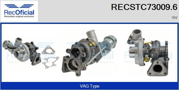 RECOFICIAL RECSTC73009.6 - Kompresors, Turbopūte adetalas.lv