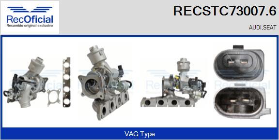 RECOFICIAL RECSTC73007.6 - Kompresors, Turbopūte adetalas.lv