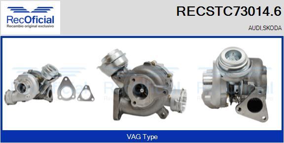 RECOFICIAL RECSTC73014.6 - Kompresors, Turbopūte adetalas.lv