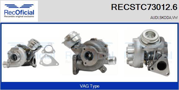 RECOFICIAL RECSTC73012.6 - Kompresors, Turbopūte adetalas.lv