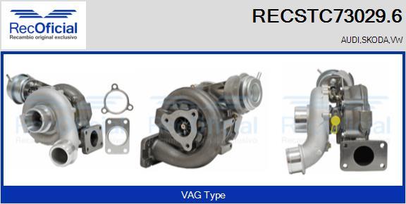 RECOFICIAL RECSTC73029.6 - Kompresors, Turbopūte adetalas.lv