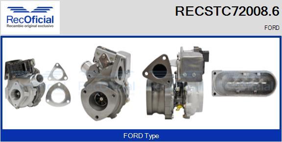 RECOFICIAL RECSTC72008.6 - Kompresors, Turbopūte adetalas.lv