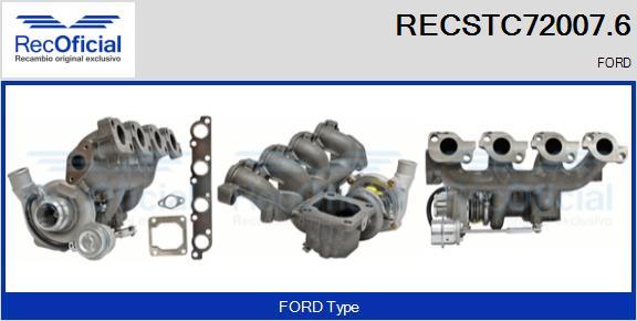 RECOFICIAL RECSTC72007.6 - Kompresors, Turbopūte adetalas.lv