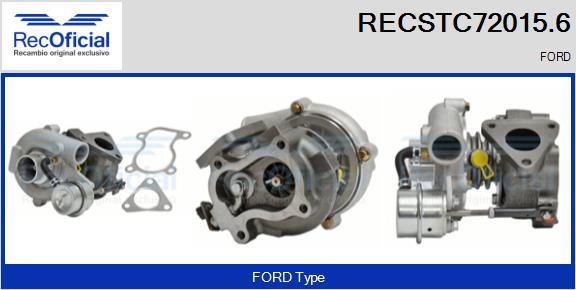 RECOFICIAL RECSTC72015.6 - Kompresors, Turbopūte adetalas.lv