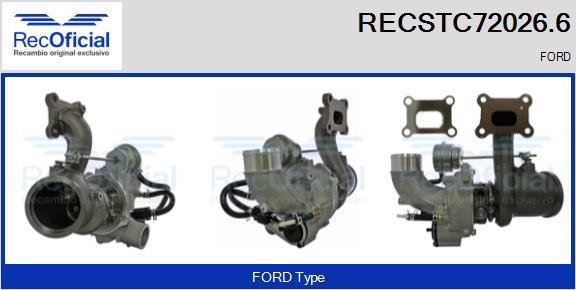 RECOFICIAL RECSTC72026.6 - Kompresors, Turbopūte adetalas.lv