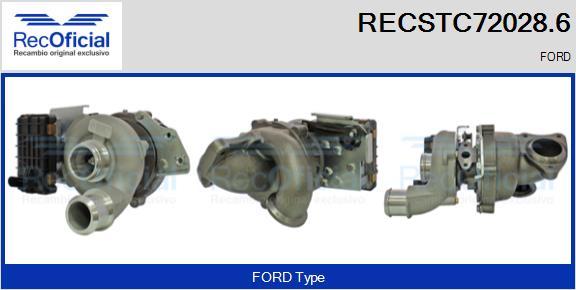 RECOFICIAL RECSTC72028.6 - Kompresors, Turbopūte adetalas.lv