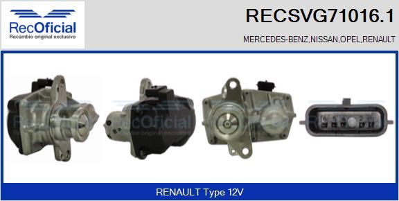 RECOFICIAL RECSVG71016.1 - Izpl. gāzu recirkulācijas vārsts adetalas.lv