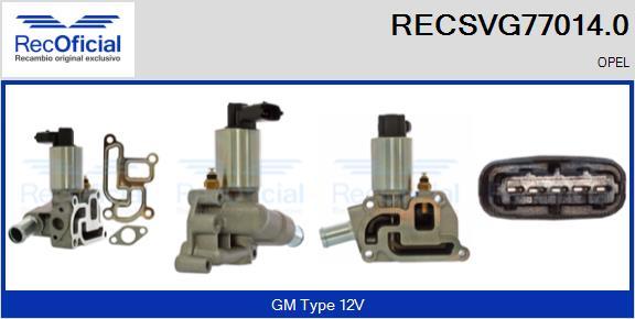 RECOFICIAL RECSVG77014.0 - Izpl. gāzu recirkulācijas vārsts adetalas.lv