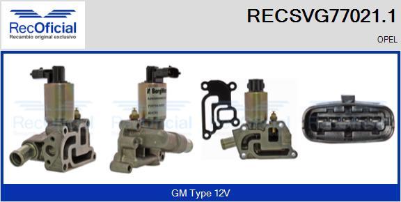 RECOFICIAL RECSVG77021.1 - Izpl. gāzu recirkulācijas vārsts adetalas.lv