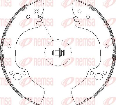 Remsa 4068.00 - Bremžu loki adetalas.lv