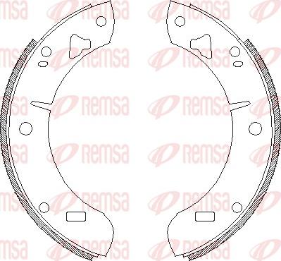 Remsa 4039.00 - Bremžu loki adetalas.lv
