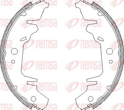 Remsa 4020.00 - Bremžu loki adetalas.lv