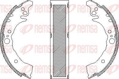 Remsa 4160.01 - Bremžu loki adetalas.lv