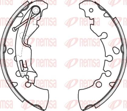 Remsa 4201.00 - Bremžu loki adetalas.lv