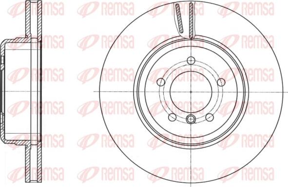 Remsa 61491.10 - Bremžu diski adetalas.lv