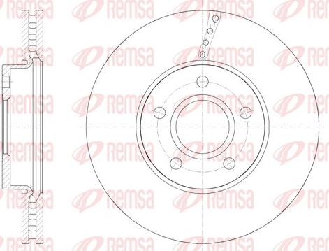 Remsa 61588.10 - Bremžu diski adetalas.lv