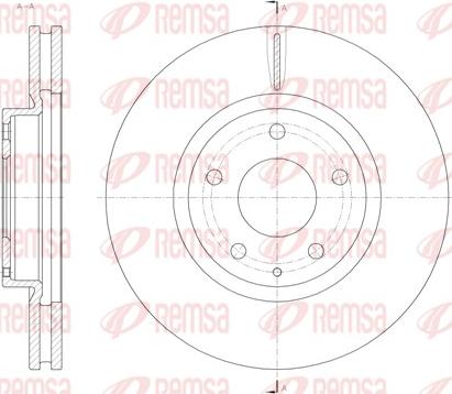 Remsa 61520.10 - Bremžu diski adetalas.lv