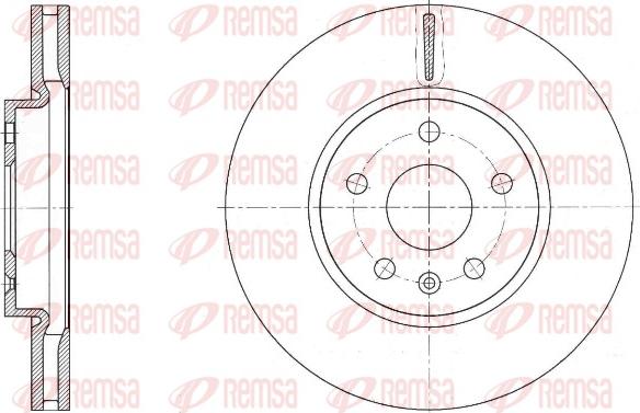 Remsa 61642.10 - Bremžu diski adetalas.lv