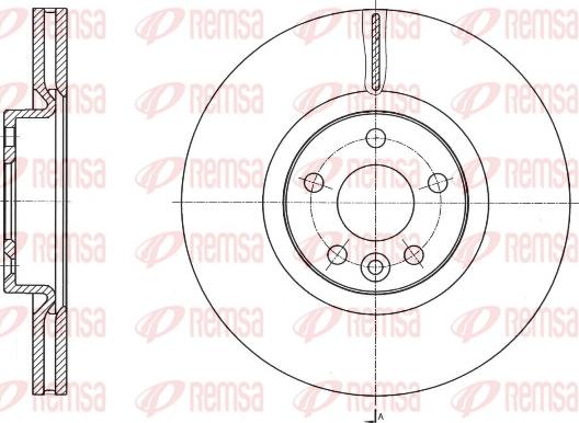 Remsa 61764.10 - Bremžu diski adetalas.lv