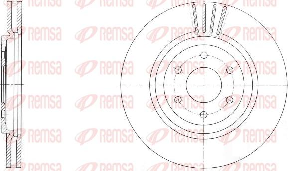 Remsa 61729.10 - Bremžu diski adetalas.lv