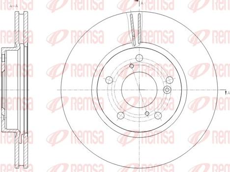 Remsa 62112.10 - Bremžu diski adetalas.lv