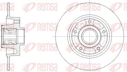 Remsa 62138.00 - Bremžu diski adetalas.lv