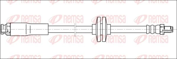 Remsa G1901.41 - Bremžu šļūtene adetalas.lv