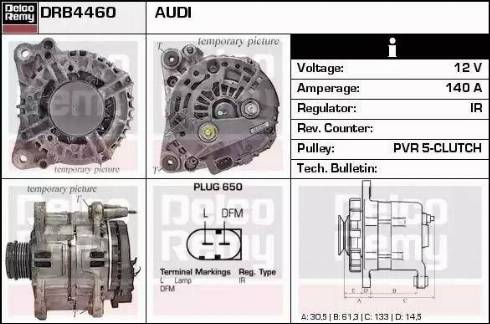 Remy DRB4460 - Ģenerators adetalas.lv